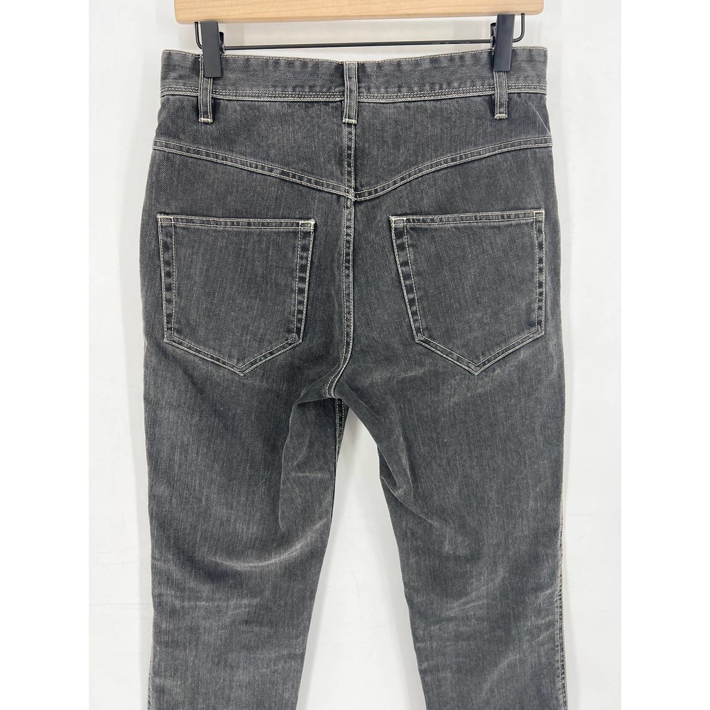 Etoile Isabel Marant Gray Seamed Slit Front Jeans - Picture 11 of 13